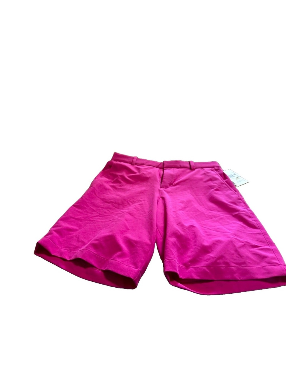 Nike NWT Golf Dri-FIT Men's Golf Shorts standard fit Pink Stretch Pockets 32x10